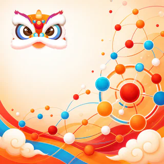 快乐8交流版块插画